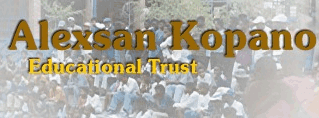 Click here to go back to the Alexsan Kopano Home Page